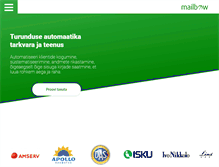 Tablet Screenshot of mailbow.net